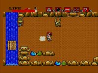 une photo d'Ã©cran de Aztec Adventure sur Sega Master System